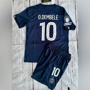 PSG Dembele 10 Home Jersey 2025 ( Sets For Kids )